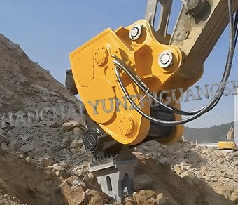 Solution hydraulique de concassage de roche haute performance pour excavatrices robustes
